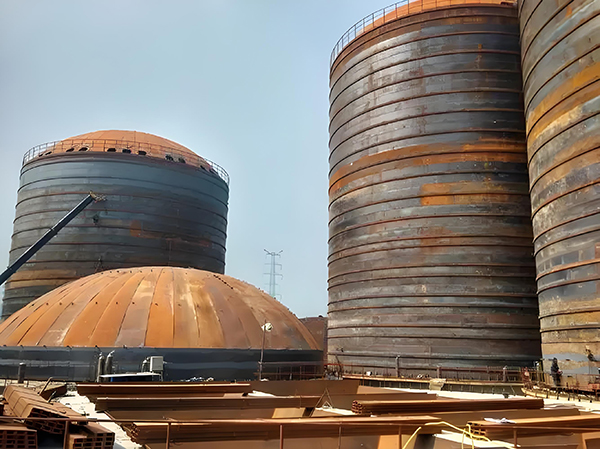 师宗焦粉钢板仓